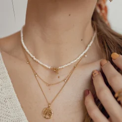Filigrane Ketten | Hey Happiness Zirkonia Kette Sterlingsilber