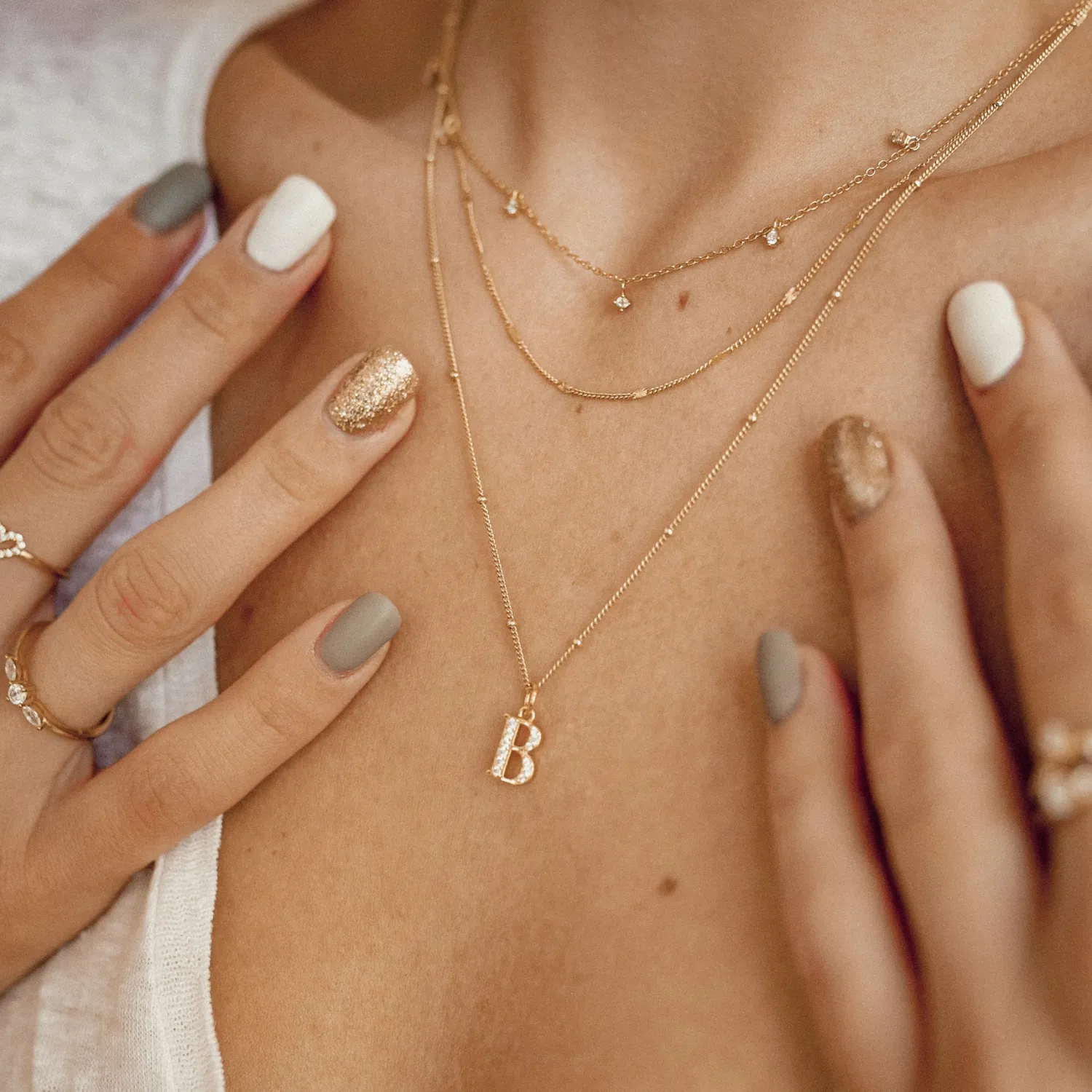 Filigrane Ketten | Hey Happiness Zirkonia Kette Sterlingsilber