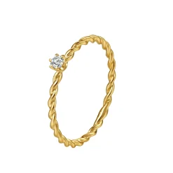 Trauringe Und Eheringe | Hey Happiness Zusammen Diamanten Ring 14K Gold