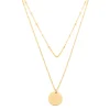 Filigrane Ketten | Hey Happiness Zweireihige Kette Kreis in Gold